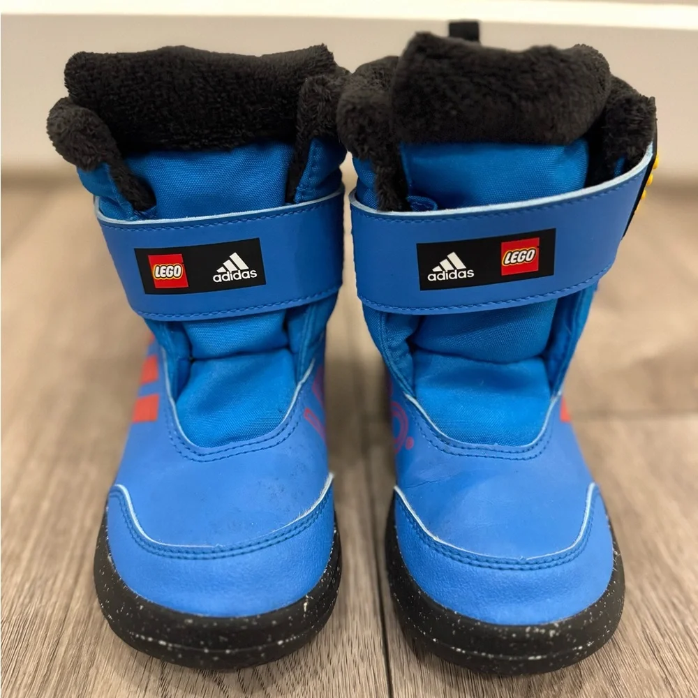 Adidas x LEGO Blue and Black Boots with LEGO Beanie - Picture 2 of 10